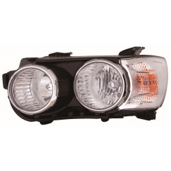 CHEVROLET AVEO 4/5 PORTAS 12-* FAROL ESQUERDO ELÉCTRICO INTERIOR CROMADO (H7/H1)