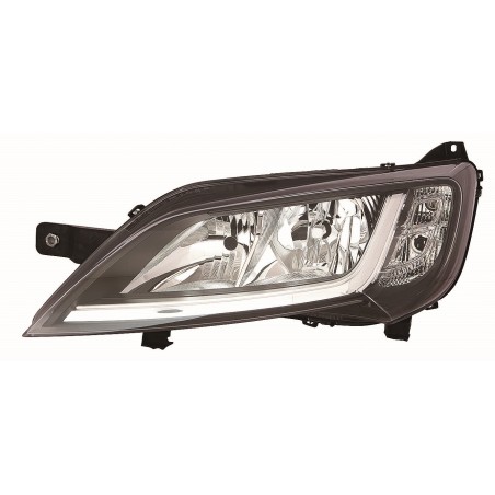 PEUGEOT BOXER 14-* FAROL ESQUERDO ELÉCTRICO COM MOTOR INTERIOR NEGRO (H7/H7/LED/WY21W)