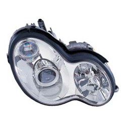 MERCEDES C W203 03-* FAROL DIREITO ELÉCTRICO (H7/D2S) (T/AL)