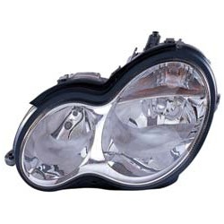MERCEDES C W203 04-05* FAROL ESQUERDO ELÉCTRICO (H7/H7)