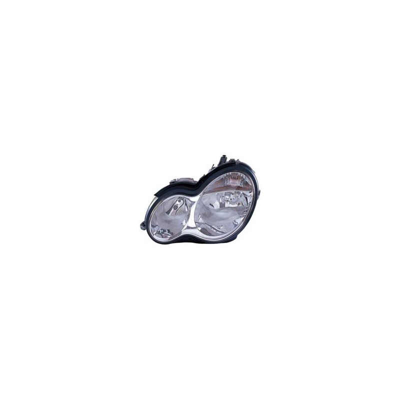 MERCEDES C W203 04-05* FAROL ESQUERDO ELÉCTRICO (H7/H7)