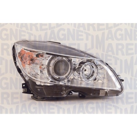 MERCEDES C W/S204 07-* FAROL DIREITO COM AFS INTERIOR CROMADO M/MARELLI (D1S/H7)