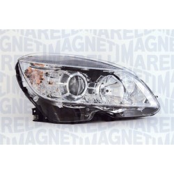 MERCEDES CLASSE C (204) 10/07-* FAROL DIREITO INTERIOR CROMADO M/MARELLI (H7/H7)