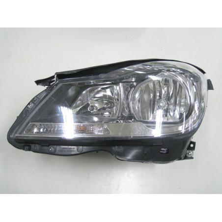 MERCEDES C W204/SP/COUPE 11-* FAROL DIREITO ELÉCTRICO INTERIOR NEGRO