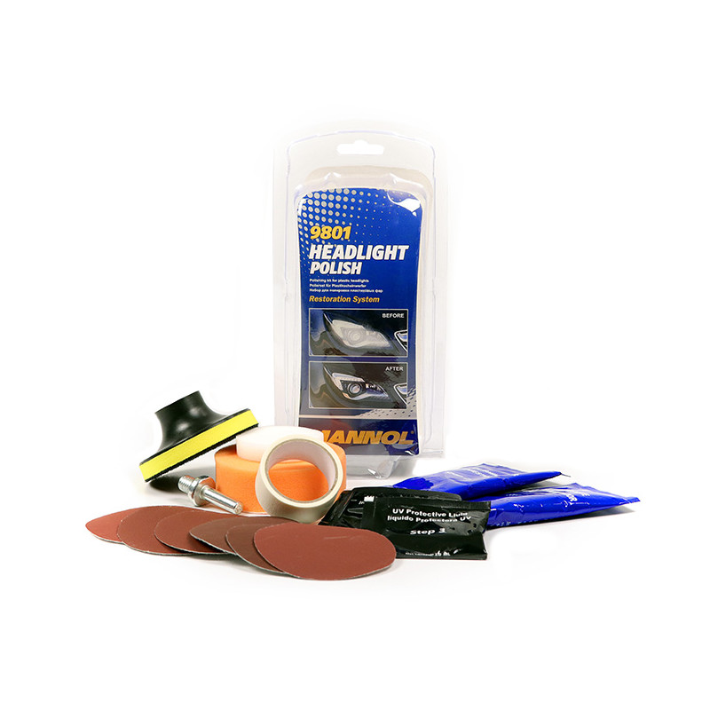 MANNOL 9801 KIT RESTAURADOR DE FAROIS