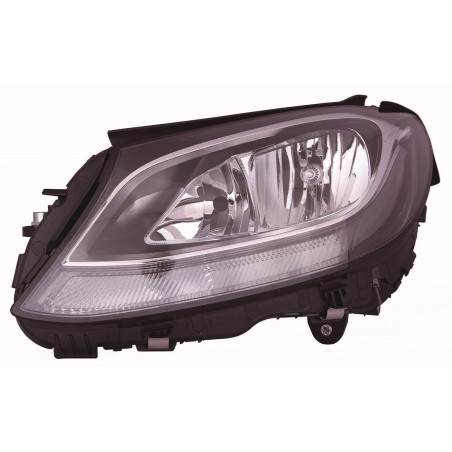 MERCEDES C W205 14-* FAROL ESQUERDO ELÉCTRICO COM MOTOR (H7/H7/PWY24W/LED)