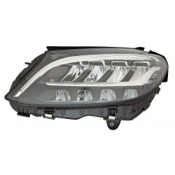 MERCEDES C W205 18-* FAROL ESQUERDO ELÉCTRICO COM MOTOR (LED)