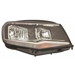 VW CADDY 2016-* FAROL DIREITO ELÉCTRICO COM MOTOR INTERIOR NEGRO (H7/W5W/H21W)