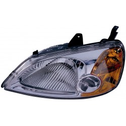 HONDA CIVIC 01-* FAROL ESQUERDO (2/4 PORTAS)