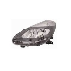 RENAULT CLIO 09-* FAROL ESQUERDO ELÉCTRICO INTERIOR NEGRO (H7/H7)