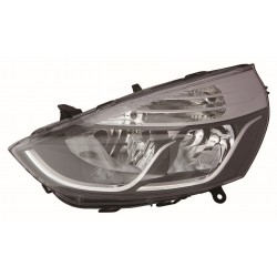 RENAULT CLIO 13-* FAROL ESQUERDO ELÉCTRICO COM MOTOR INTERIOR CROMADO (H7/H1)