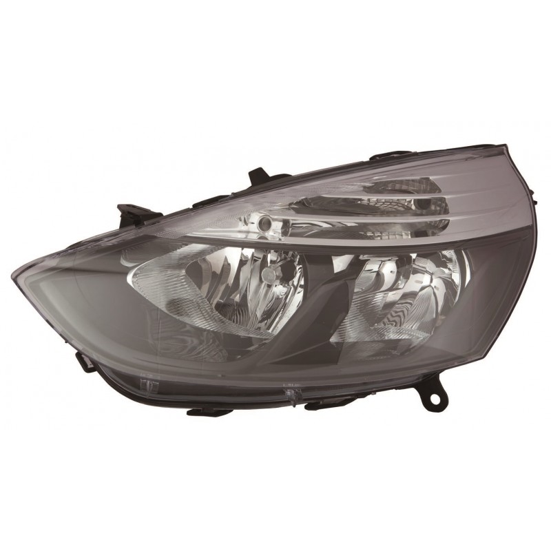 RENAULT CLIO 13-* FAROL ESQUERDO ELÉCTRICO COM MOTOR INTERIOR NEGRO (H7/H1)