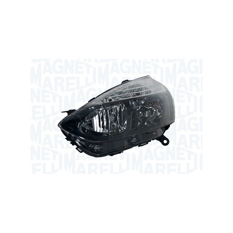 RENAULT CLIO IV 11/12-* FAROL ESQUERDO ELÉCTRICO INTERIOR NEGRO M/MARELLI