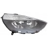 RENAULT CLIO IV 2016.07-* FAROL DIREITO ELÉCTRICO COM MOTOR INTERIOR NEGRO (H7/H1/PY24W)