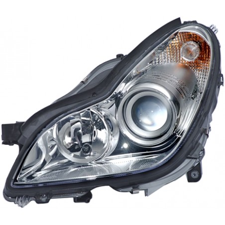 FAROL ESQUERDO BI-XENON COM LUZES DIRECIONAIS MERCEDES CLS W219 2004.10-