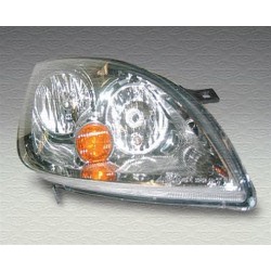 MITSUBISHI COLT 04-* FAROL DIREITO ELÉCTRICO INTERIOR CINZA M/MARELLI (H7/H7)