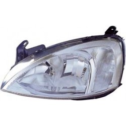 OPEL CORSA 00-* FAROL ESQUERDO ELÉCTRICO COM MOTOR (AL)