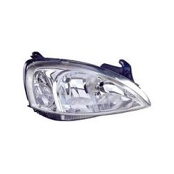 OPEL CORSA 03-* FAROL DIREITO ELÉCTRICO VIDRO LISO (VAL)