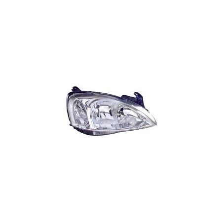 OPEL CORSA 03-* FAROL DIREITO ELÉCTRICO VIDRO LISO (VAL)