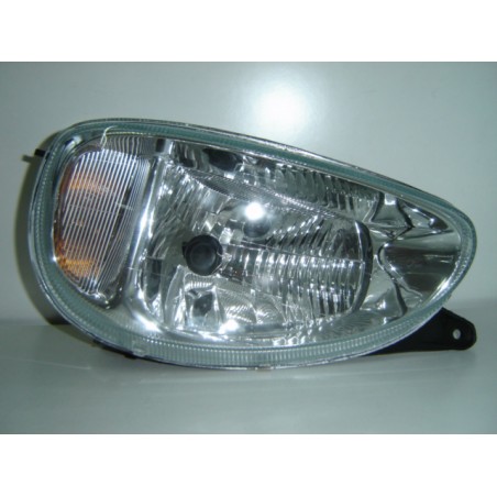 OPEL CORSA GSI 93-* FAROL ESQUERDO ELÉCTRICO INTERIOR CLARO VIDRO LISO