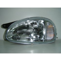 OPEL CORSA GSI 93-* FAROL ESQUERDO INTERIOR CLARO VIDRO LISO