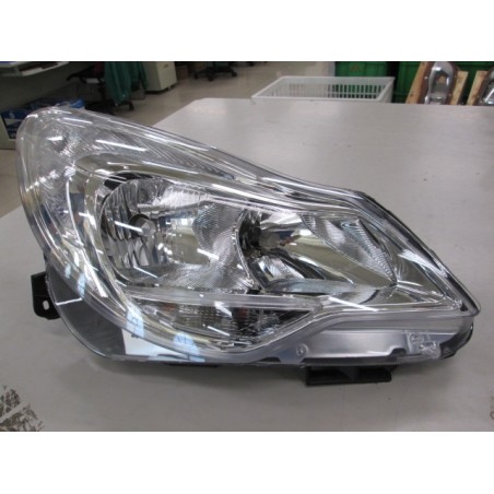OPEL CORSA 11-* FAROL ESQUERDO ELÉCTRICO COM MOTOR INTERIOR CROMADO (H7/H1/W21/5W/PY24W)