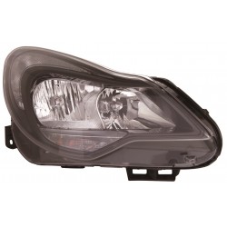 OPEL CORSA 11-* FAROL DIREITO ELÉCTRICO COM MOTOR INTERIOR NEGRO (H7/H1/W21/5W/PY24W)