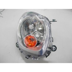 MINI COUNTRYMAN 10-* FAROL DIREITO ELÉCTRICO COM MOTOR COM PISCA AMARELO (H4)