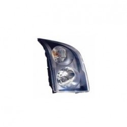 VW CRAFTER 06-* FAROL DIREITO MANUAL/ELÉCTRICO INTERIOR NEGRO