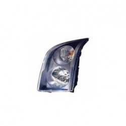 VW CRAFTER 06-* FAROL ESQUERDO MANUAL/ELÉCTRICO INTERIOR NEGRO