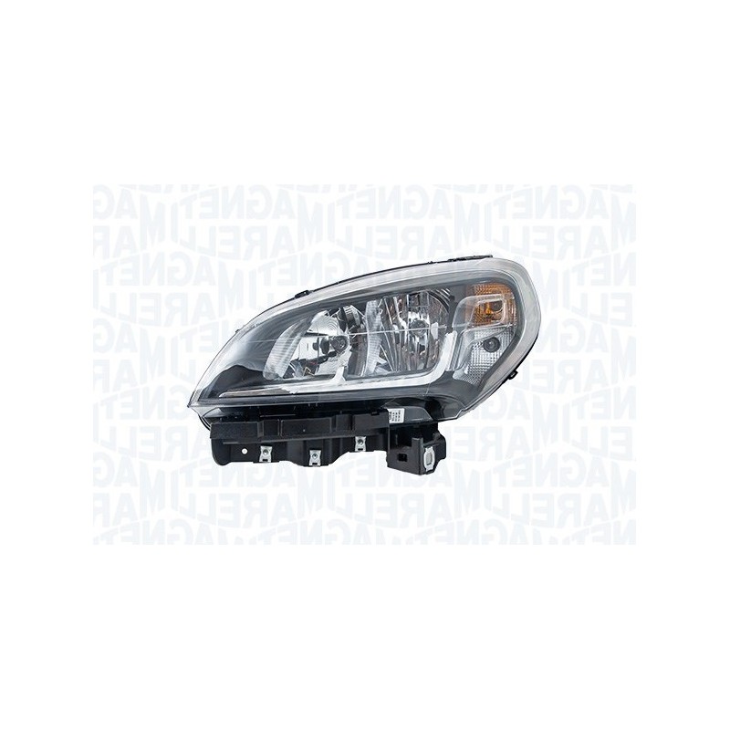 FIAT DOBLO 2015-* FAROL ESQUERDO ELÉCTRICO INTERIOR NEGRO M/MARELLI (H7/H7/PY21W/W21W)
