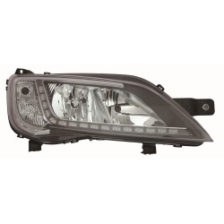 FIAT DUCATO/JUMPER 14-* FAROL DIREITO ELÉCTRICO COM MOTOR INTERIOR CROMADO (H7/H7/LED/WY21W)