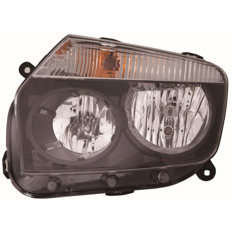 DACIA DUSTER 10-* FAROL ESQUERDO MANUAL/ELÉCTRICO INTERIOR NEGRO