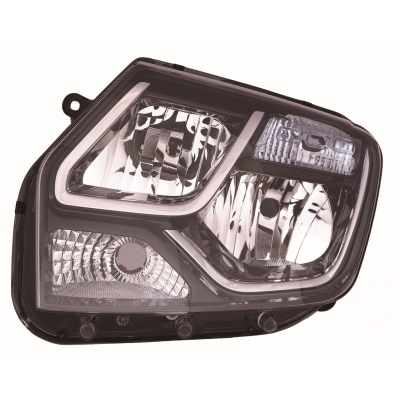 DACIA DUSTER 13-* FAROL ESQUERDO ELÉCTRICO COM LUZ DIURNA AZUL (H7/H1)