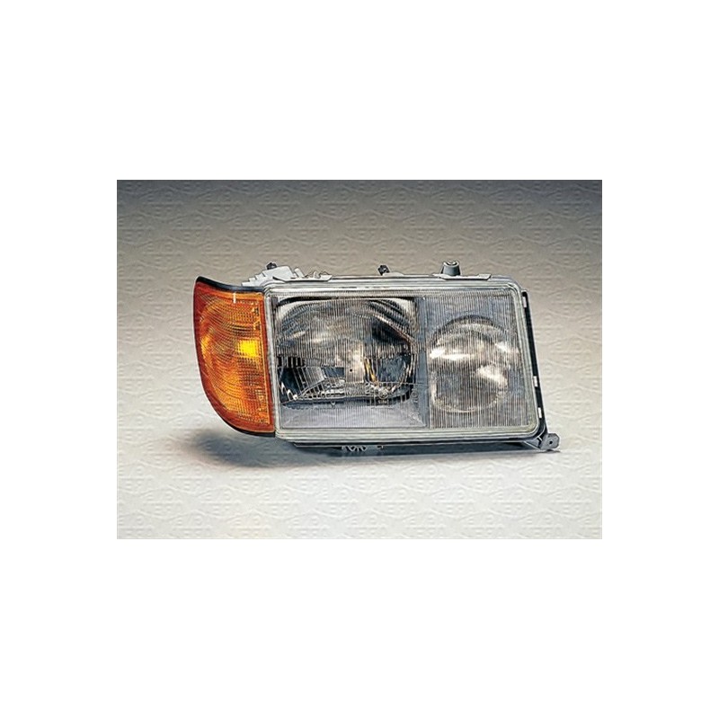 MERCEDES 200-300 W124 84-* FAROL DIREITO COM FAROL AMARELO M/MARELLI (H3/H4)