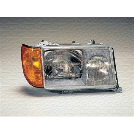 MERCEDES 200-300 W124 84-* FAROL DIREITO COM FAROL AMARELO M/MARELLI (H3/H4)
