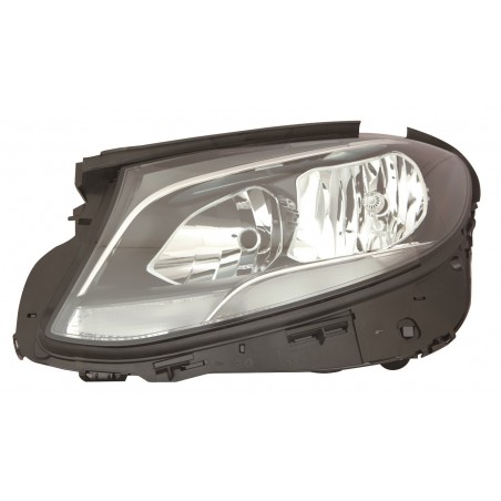 MERCEDES E W213 16-* FAROL ESQUERDO ELÉCTRICO COM MOTOR INTERIOR NEGRO (H7/H7/LED)