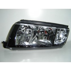 SKODA FABIA 99-* FAROL ESQUERDO ELÉCTRICO INTERIOR PRETO