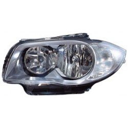 BMW S/1 E87 04-* FAROL ESQUERDO ELÉCTRICO INTERIOR NEGRO