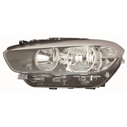 BMW S/1 F20/F21 15-* FAROL ESQUERDO ELÉCTRICO COM MOTOR INTERIOR NEGRO (H7/H7/LED)
