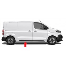CITROEN SPACETOURER/TRAVELER 2016.04-* FRISO PORTA CORRER TRÁS DIREITO (CHÃO CURTO)