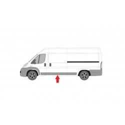 FIAT DUCATO/BOXER/JUMPER 2014.04-* FRISO PAINEL LATERAL ESQUERDO (MEIO) CHASSI MÉDIO/LONGO