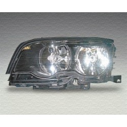 BMW E46/2 COUPE -6/01* FAROL ESQUERDO ELÉCTRICO INTERIOR NEGRO M/MARELLI (H7/H7)