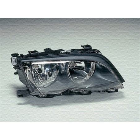 BMW SERIE 3 E46/2 REST 00-* FAROL DIREITO NEGRO M/MARELLI (D2S/H7)