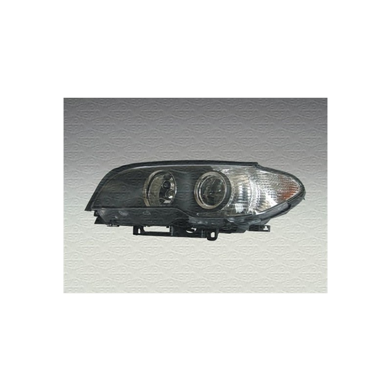 BMW S3 (E46/2) 02-* FAROL ESQUERDO ELÉCTRICO INTERIOR NEGRO M/MARELLI (D2S)