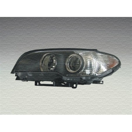 BMW S3 (E46/2) 02-* FAROL ESQUERDO ELÉCTRICO INTERIOR NEGRO M/MARELLI (D2S)