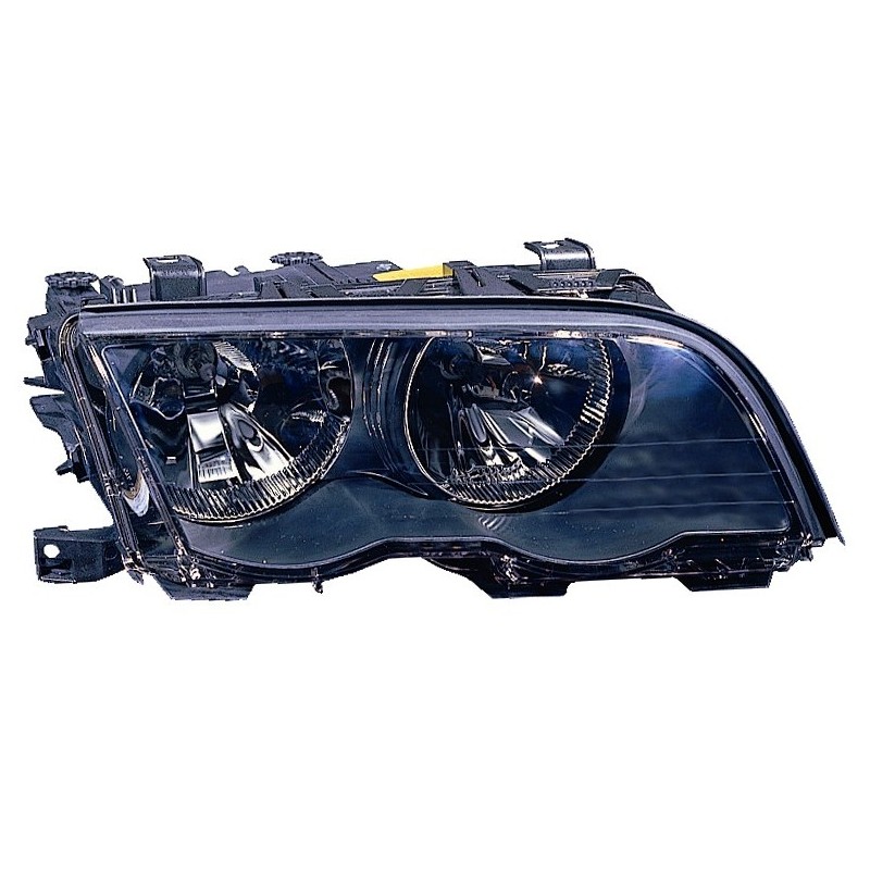 BMW E46 98-* FAROL ESQUERDO ELÉCTRICO INTERIOR NEGRO (4 PORTAS)