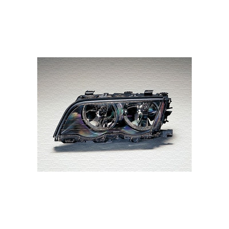 BMW SERIE 3 (E46/3/4) 1/98-* FAROL ESQUERDO FUMADO M/MARELLI (H7/D2R)