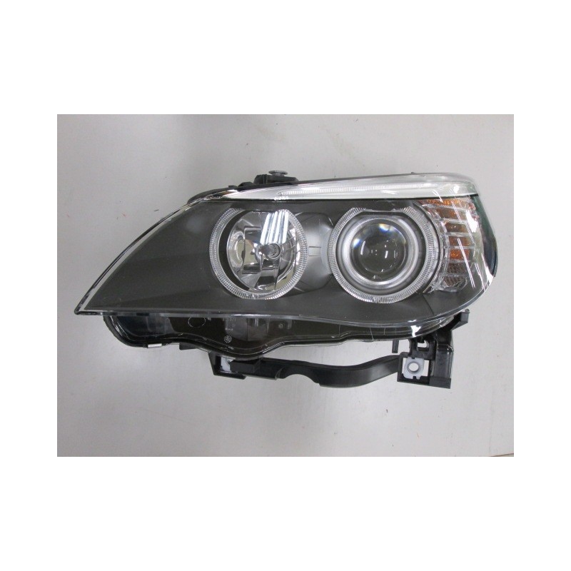 BMW S/5 E60/E61 07-* FAROL ESQUERDO ELÉCTRICO COM MOTOR INTERIOR NEGRO (LED/H7/H7)