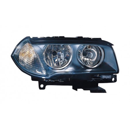 BMW X3 06-* FAROL DIREITO ELÉCTRICO COM MOTOR INTERIOR NEGRO (H7/H7)